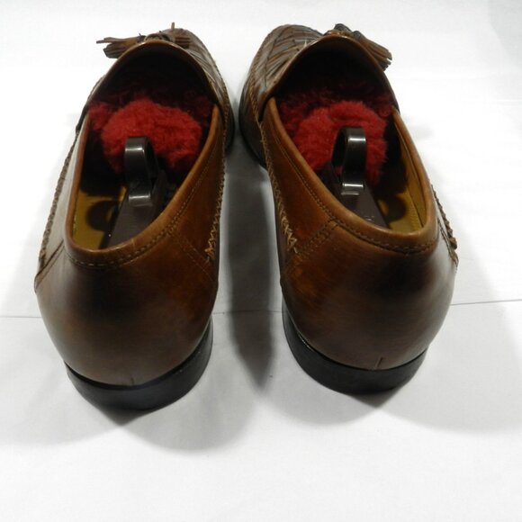 Johnston & Murphy 15 2290 Leather Loafers with Tassels, Italy - Picture 3 of 5